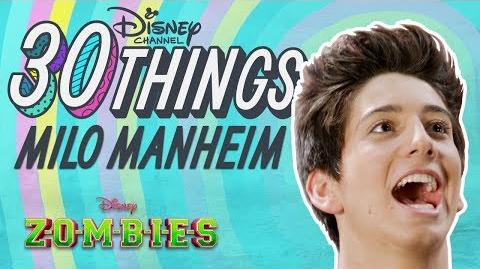30 Things About Milo ZOMBIES Disney Channel
