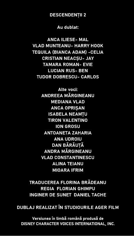 Descendentii 2 Online Dublat In Limba Romana