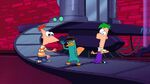 Agent P with Phineas and Ferb