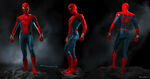 Spider-Man suit concept for the Avengers Campus attractions.