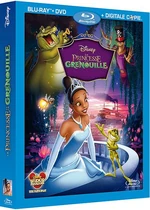 The Princess and the Frog Bluray Combo France