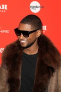 Usher attending the 2018 Sundance Film Fest.