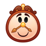 Cogsworth emoji for Disney Emoji Blitz