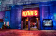 Flynn's arcade in Disneyland