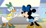 Minnie Arguing with Daisy