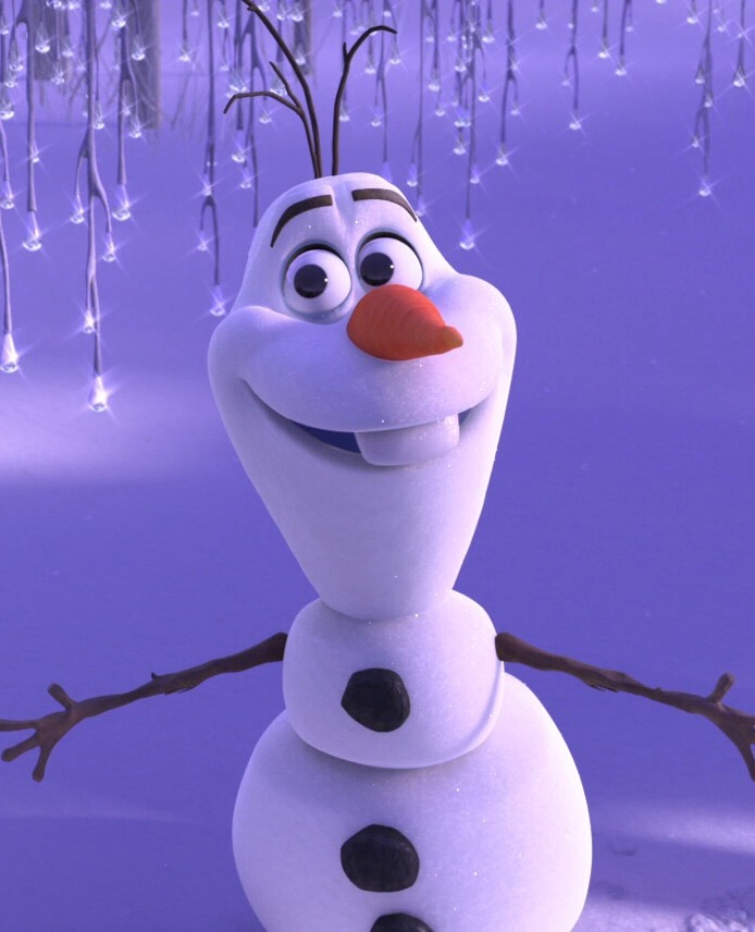 all the disney princesses dressed like olaf