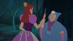 Fairy Godmother with Anastasia