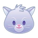 Yzma Kitty Emoji for Disney Emoji Blitz