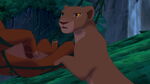 "Simba, he let the hyenas take over the Pride Lands."