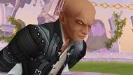 Master Xehanort advises Terra about darkness