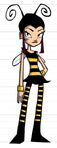 Morgan in Bee Costume