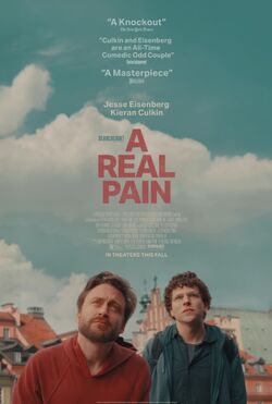 A Real Pain Official Poster