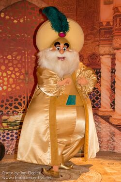 The Sultan in Disneyland Paris.