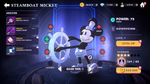 Steamboat Willie Mickey in Disney Sorcerer's Arena