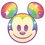 Rainbow Mickey