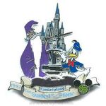 Donald and Merlin Fantasyland pin