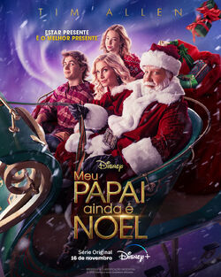 Meu Papai Ainda é Noel - Pôster Nacional