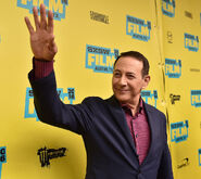 Paul Reubens attending the 2016 SXSW Film Fest.