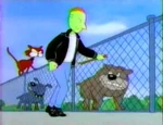 Roger wearing his original outfit in "Doug's Last Birthday"