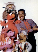 Clifford with Kevin Clash and his other characters