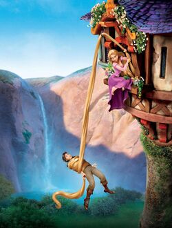 rapunzel concept art swing