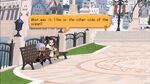 Xehanort and Eraqus discuss on a bench in Scala ad Caelum.