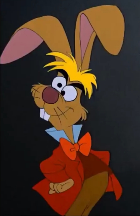 alice in wonderland cartoon march hare