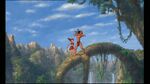 Jane listens as Tarzan lets out his iconic yell
