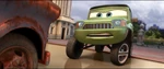 Axlerod angrily ordering Mater to stay away as he is cornered.