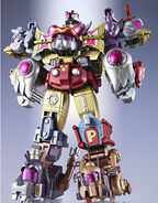 Chogokin Cho Gattai King Robo Mickey (Fantastic Colors Ver.)