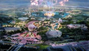 Epcot Full Concept Art.jpg (401 KB) 2019 Epcot Map Concept Art