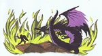 Dragon Maleficent in Walt Disney's Giant Book of Fairy Tales