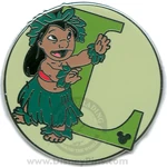 Lilo Hidden Mickey Pin - Alphabet Set