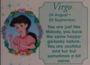 Melody representing Virgo