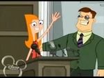 Candace along with Roger Doofenshmirtz.
