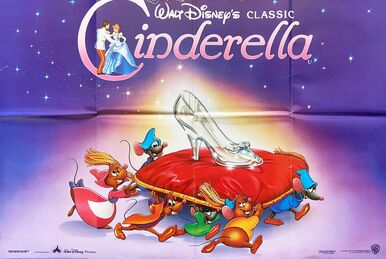 Cinderella Glass Shoes With Cushion Pedestal Figure Disney