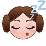 EmojiBlitzPrincessLeia-Sleeping