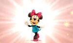 Here's Minnie Mouse