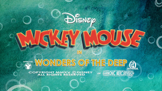 Mickey Mouse Wonders of the Deep Title card
