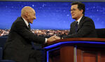 Patrick Stewart visits Stephen Colbert