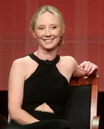 Anne Heche speaks at the Bad Judge panel at the 2014 Summer TCA Tour.
