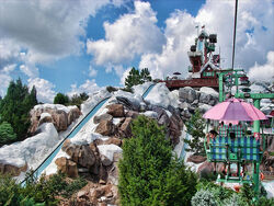 Blizzard Beach slide