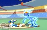 Donald with the god Hermes
