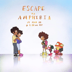 Escape to Amphibia Art Promo by Forosha