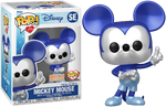 POPs! with Purpose SE: Mickey Mouse (Pointing Up, Metallic Blue) (2022 Make-A-Wish Foundation / BoxLunch Exclusive)