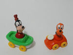 Goofy and pluto cars