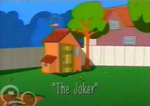 The joker title card