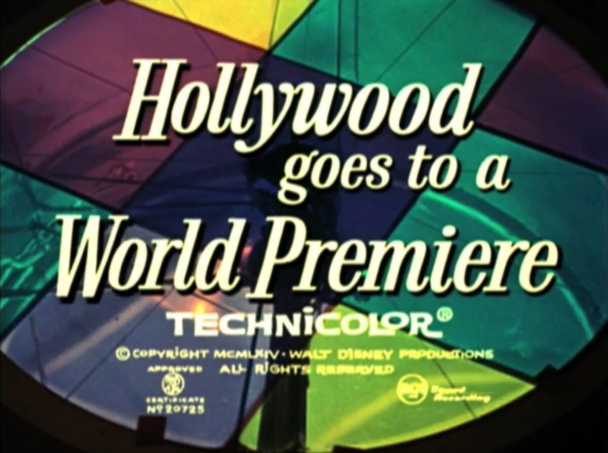 Mary poppins world premiere cheap