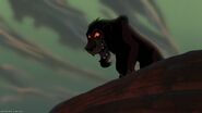 Scar in Simba's nightmare