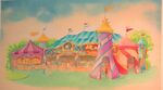 Concept sketch from when this was conceived as part of Dumbo's Circus Land.